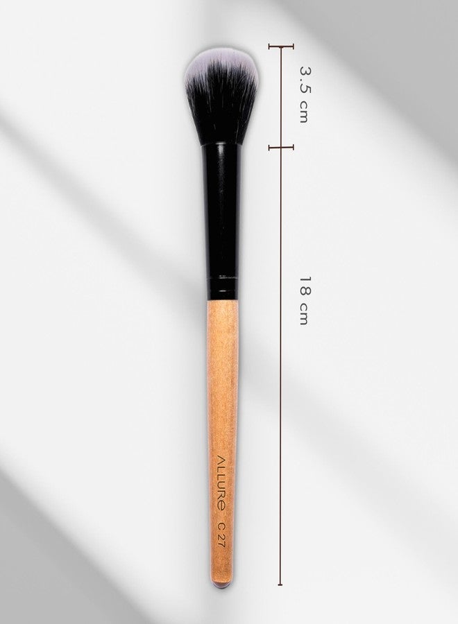 ألور فرشاة مكياج بودرة دائرية من Allure® لمجموعة أدوات المكياج الاحترافية - Image 4