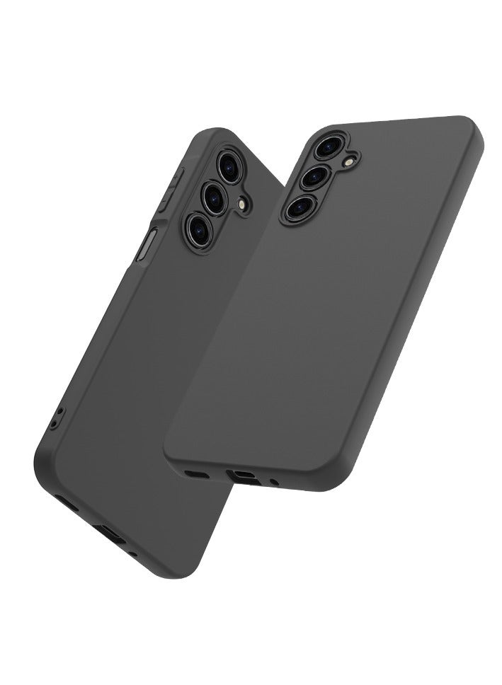 【1+1+1 Sets】for Samsung Galaxy A16 Case & Screen Protector & Magnetic Ring Holder Frosted Pudding Material TPU Cover with Tempered Glass Screen Protector,Ring Holder Suitable for Car Magnetic Attraction - Image 3