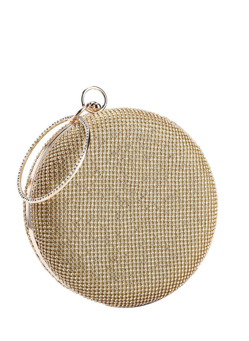 Excefore - Women Crystal Evening Clutch Bag, Sparkly Wristlet Wedding Prom Party Purse Handbags, Party Prom Wedding Bag, for Wedding and Party - Image 1