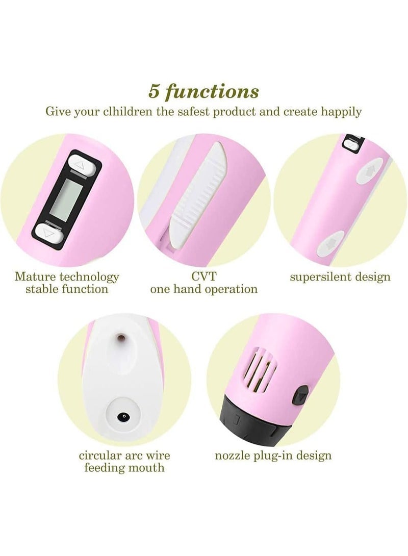 3D Pen for Kids & Adults – Safe & Non-Toxic, LED Light, Easy to Use, Portable Drawing Pen for Art, Crafts, DIY & Educational Projects - Image 4