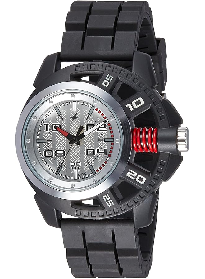 فاستراك ساعة كاجوال للرجال أنالوج سيليكون 38028Pp01 - Image 1