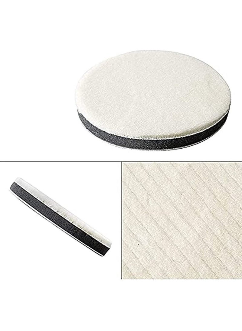 OIMG Polishing Pads Polishing Sponge Pad Car Polishers Wool Buffers Polishing Pads Professional Car Polishers Set Kit With M14 Drill Adapter-125mm 5inch - Image 4