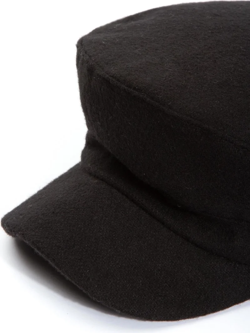 باهلس Sailor Type Black Stamped Cap Hat