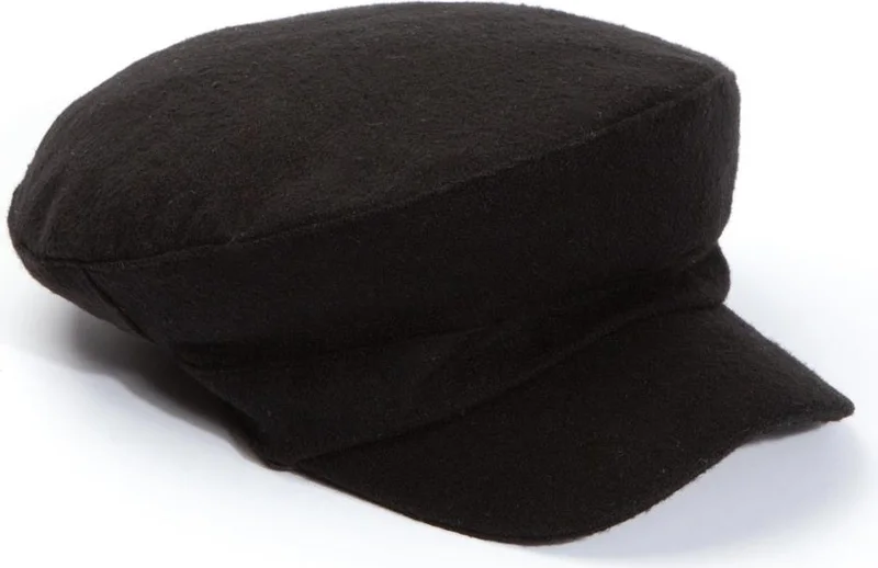 باهلس Sailor Type Black Stamped Cap Hat