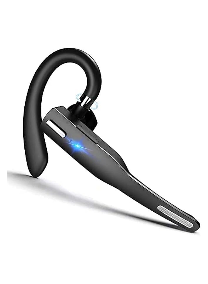 بروماس سماعة بلوتوث لاسلكية بدون استخدام اليدين للهاتف المحمول V5.1 سماعة رأس مع ميكروفون بخاصية إلغاء الضوضاء 10H وقت التحدث سماعة رأس (سماعة أذن) - Image 1
