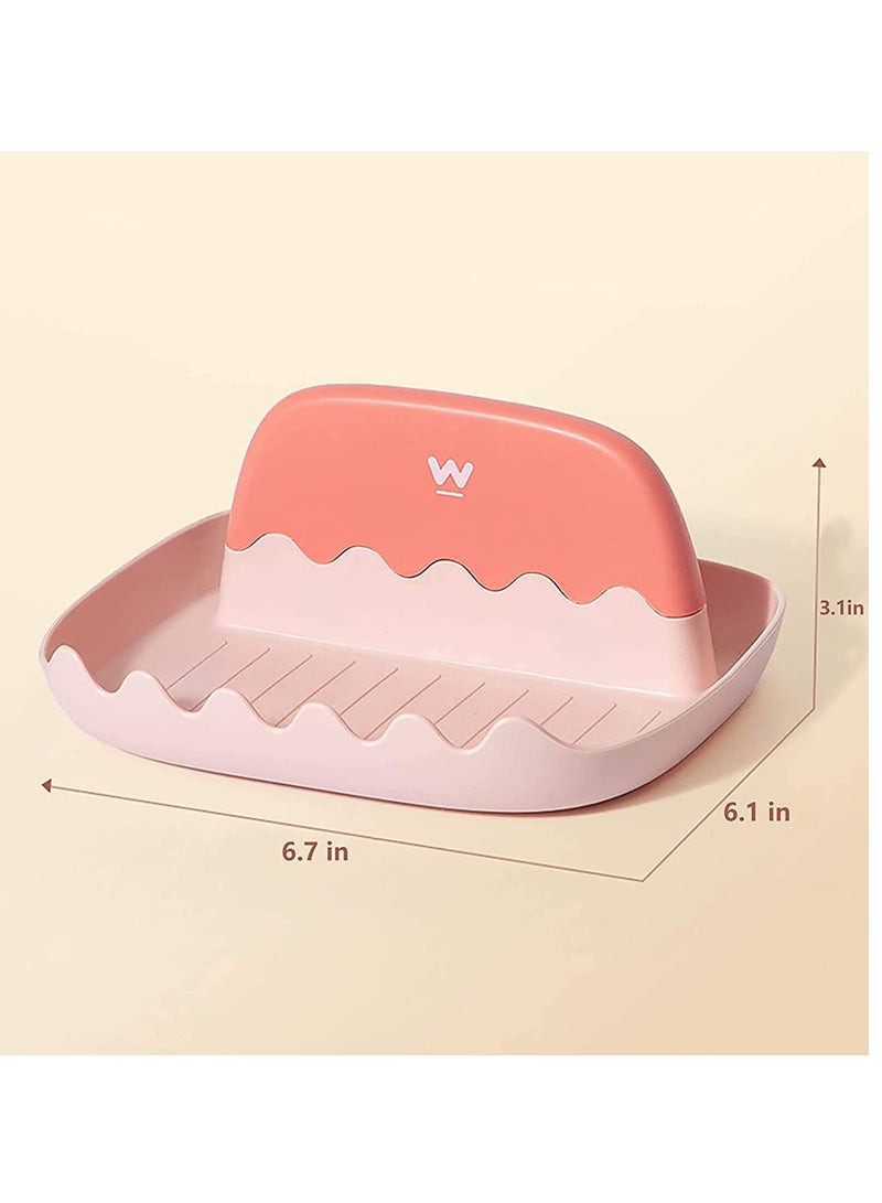 Spoon Rest Kitchen Multiple Utensil-Holder - With Drip Pad, Heat-Resistant, BPA-Free, Spoon Rest for Stove Top, Utensil Rest for Ladles, Tongs, Pot Lid More (Pink) - Image 5