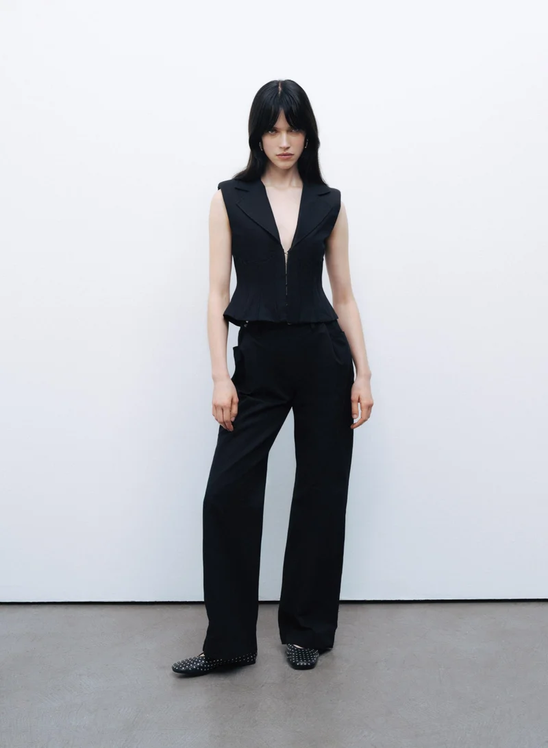 Nocturne Waist Detailed Trousers