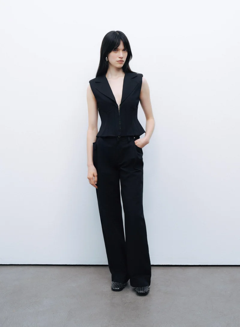 Nocturne Waist Detailed Trousers