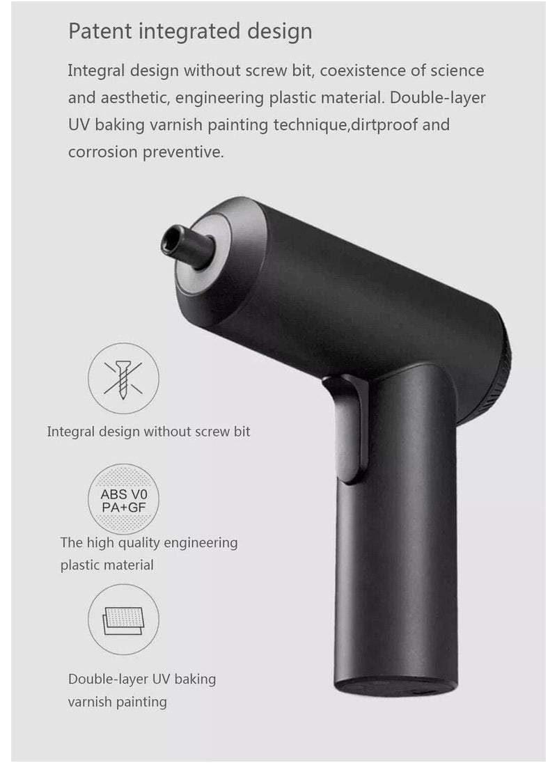 Xiaomi - Xiaomi Mijia Cordless Rechargeable Screwdriver 3.6V – Portable Electric Drill with High Torque & Long Battery Life - Image 1
