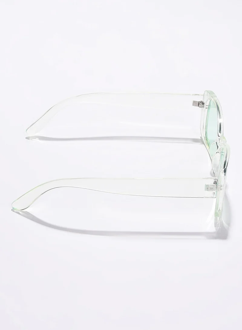 Haute Sauce  Black Lens Green Cateye Sunglasses for Women | Best Price UAE