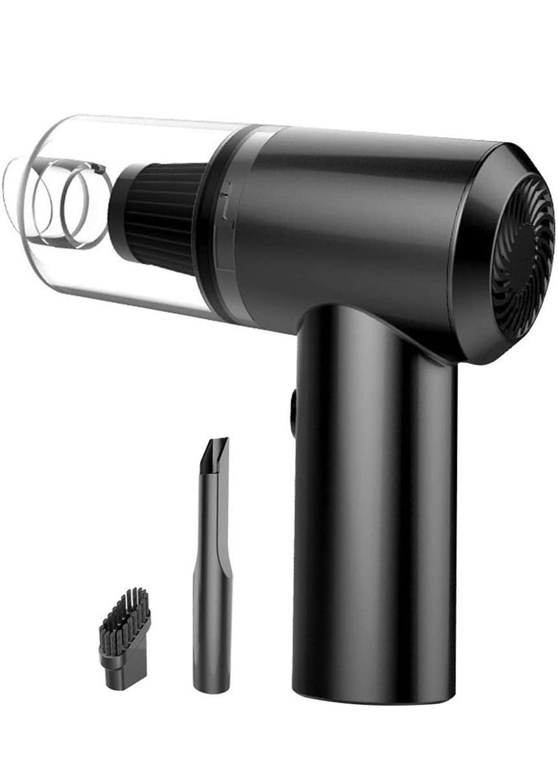 USB Vacuum cleaner Portable Mini Car Vacuum Cleaner Wireless Wet Dry Dual Use Handheld Auto Vacuum Cleaner for Car Interior Home Cleaning - Image 1