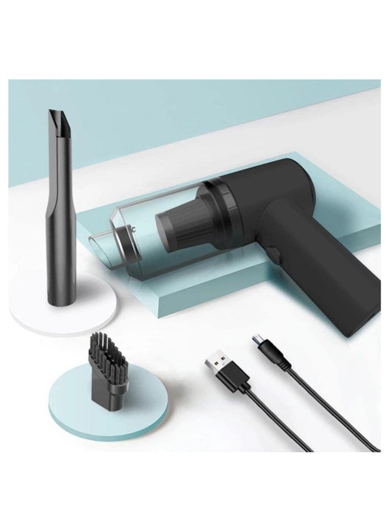 USB Vacuum cleaner Portable Mini Car Vacuum Cleaner Wireless Wet Dry Dual Use Handheld Auto Vacuum Cleaner for Car Interior Home Cleaning - Image 4