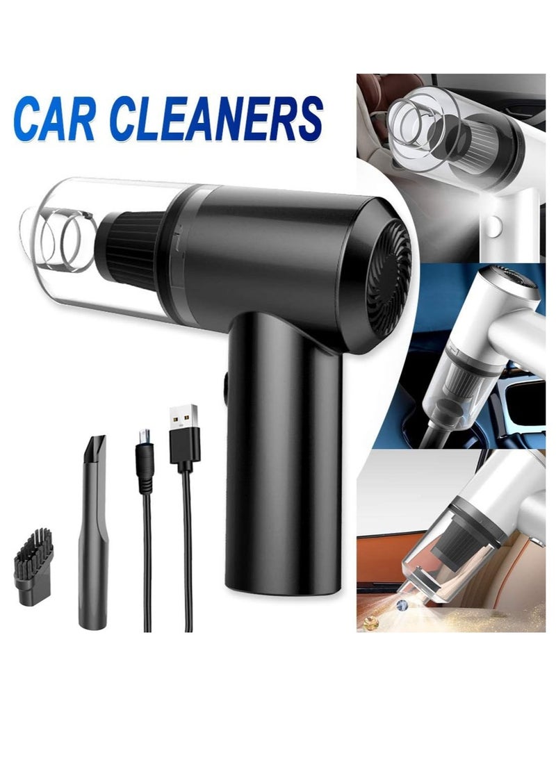 USB Vacuum cleaner Portable Mini Car Vacuum Cleaner Wireless Wet Dry Dual Use Handheld Auto Vacuum Cleaner for Car Interior Home Cleaning - Image 3
