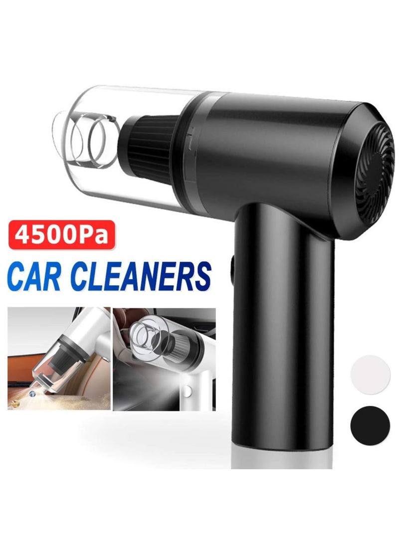 USB Vacuum cleaner Portable Mini Car Vacuum Cleaner Wireless Wet Dry Dual Use Handheld Auto Vacuum Cleaner for Car Interior Home Cleaning - Image 2