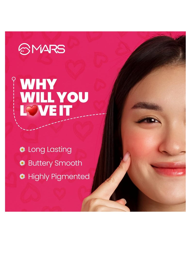 MARS Fantasy Face Palette for Makeup with Blushes  Shimmer Highlighters and Bronzer Highly Pigmented and Long Lasting   ALL IN 1 Face Makeup Kit  20g  Shade 01 - Image 5