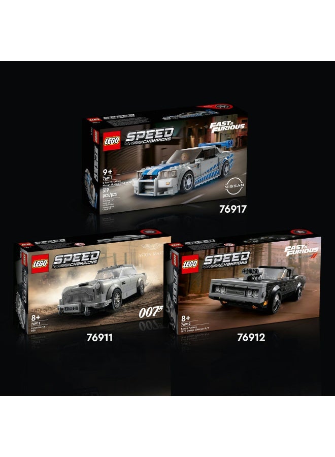 Speed Champions 2 Fast 2 Furious Nissan Skyline GT-R (R34) 76917 (319) Pieces