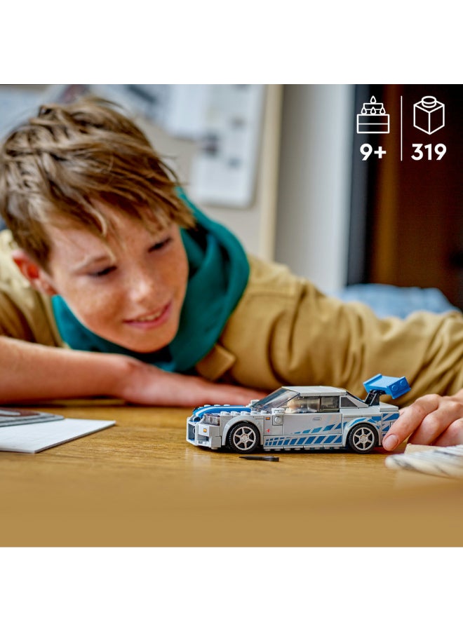ليغو مجموعة ‎2 Fast 2 Furious Nissan Skyline GT-R (R34) رقم 76917 من LEGO® Speed Champions؛ نموذج سيارة السباق للأطفال الذين تبلغ أعمارهم 9 سنوات أو أكثر (319 قطعة) - Image 5