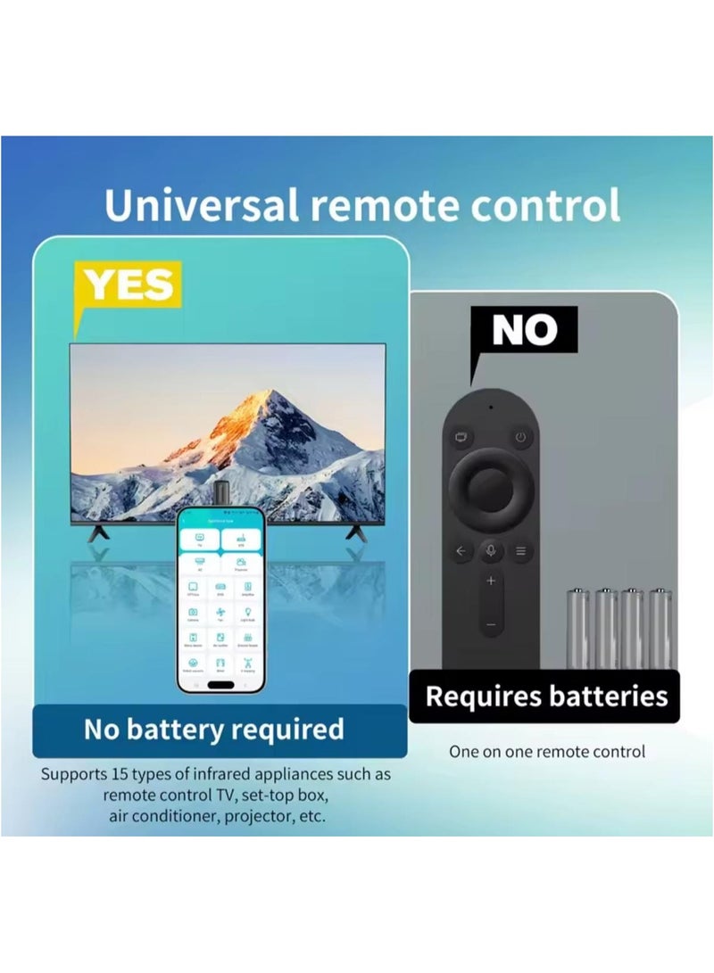 Five Dynasties Capsule Intelligent Remote Control Mobile Infrared Universal Controller Three In One For Apple Harmony OS Android (Type C) - Image 2