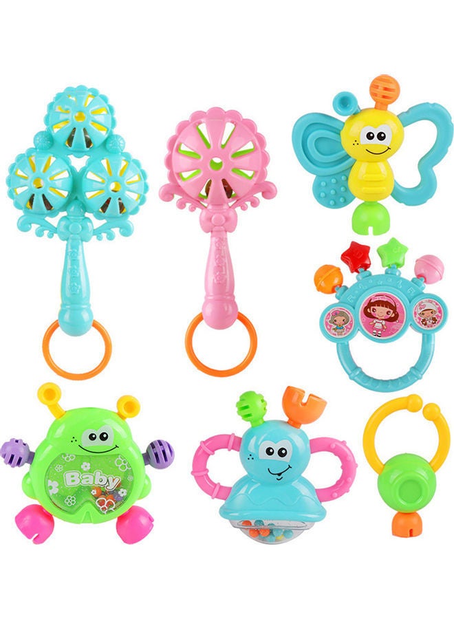 NIBEMINENT 7-Piece Infant Rattle