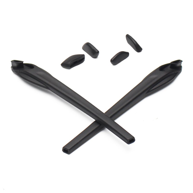 Mryok Mryok Replacement Earsocks Nosepieces Kits for Oakley Flak 2.0/2.0 XL - Black  - Image 1