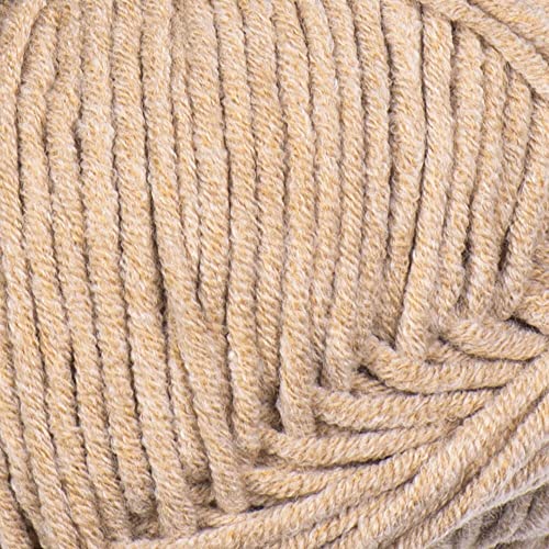 YarnArt Jeans Plus Yarn Cotton Blend Yarn - Knitting & Crochetting Soft Baby Yarn 55% Cotton 45% Acrylic, 100 g (3.5 oz), 160 m (174 yds), Yarn Weight : 4, (1 Skein) (48) - Image 2