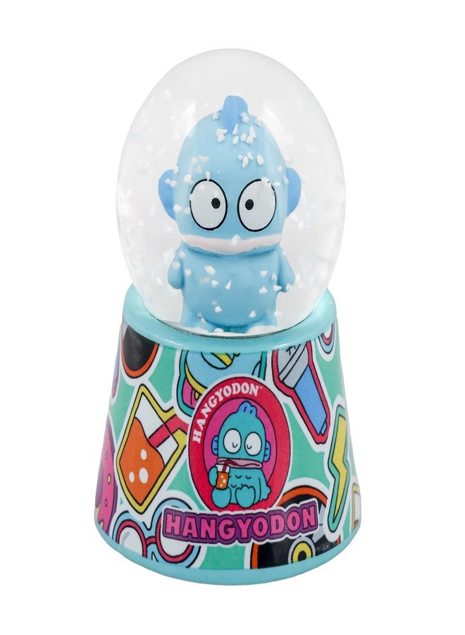 Silver Buffalo Sanrio Hangyodon Mini Snow Globe| 2.5 Inches Tall - Image 1