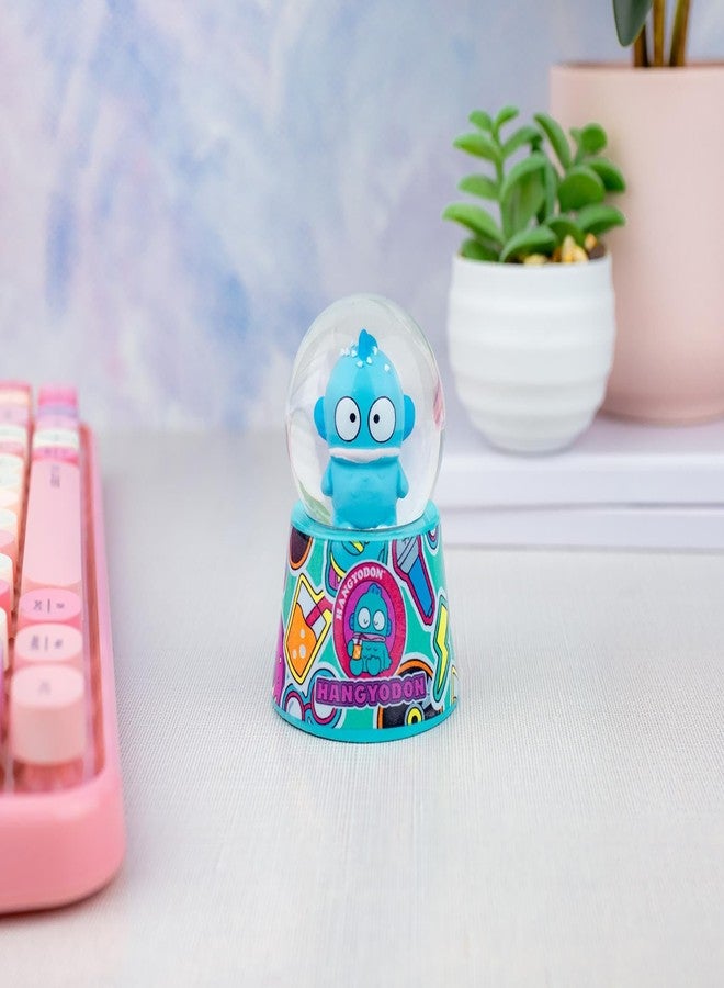 Silver Buffalo Sanrio Hangyodon Mini Snow Globe| 2.5 Inches Tall - Image 5