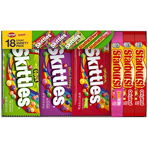 SKITTLES  Starbust Assorted Candy Variety Pack for Holidays Gifts Parties Candy Assortment 3705 oz 18 Count Bulk Box - Image 5