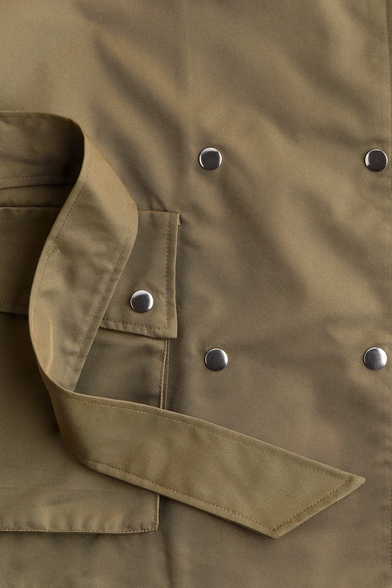 H&M Tie-belt twill jacket