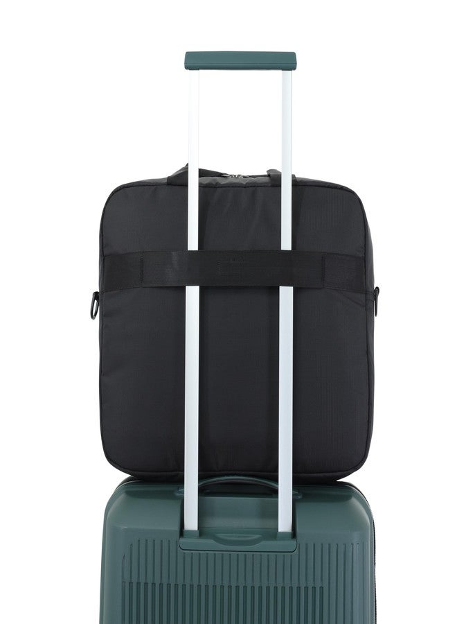 Kamiliant by American Tourister Backpack Dissenter Casual Office Bailhandle Messenger Bag with 15" Inch Laptop and Adjustable Shoulder Strap, Ergonomically Designed for Men And Women - Black - Image 4