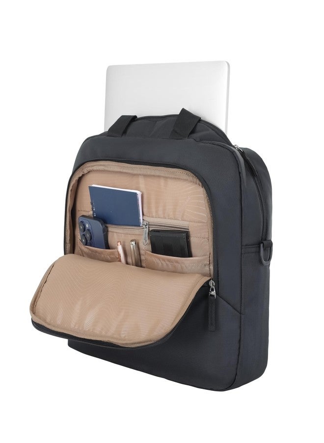 Kamiliant by American Tourister Backpack Dissenter Casual Office Bailhandle Messenger Bag with 15" Inch Laptop and Adjustable Shoulder Strap, Ergonomically Designed for Men And Women - Black - Image 5