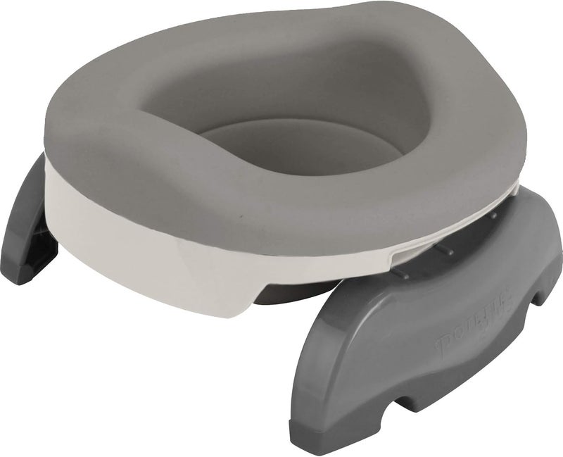Kalencom Potette Potty Seat Value Pack15M+, Piece Of 1, White Gray, 9.5X9X3.5 Inch (Pack Of 1) - Image 1