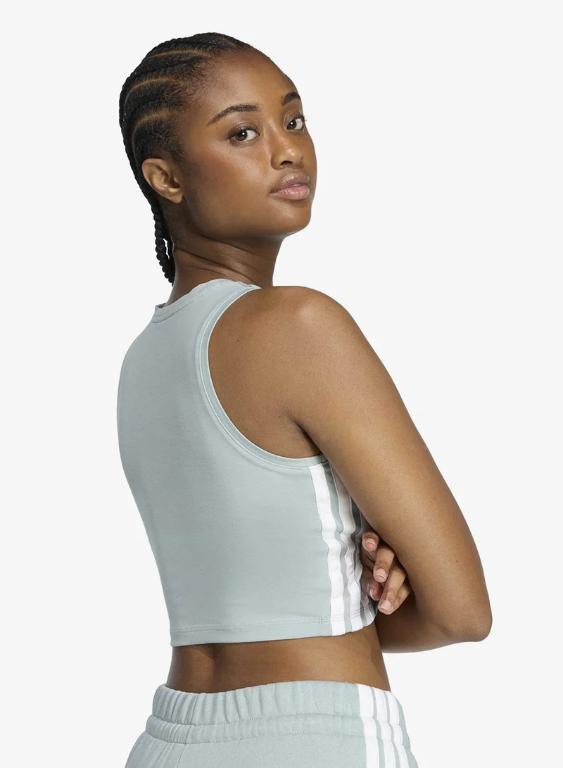 Adidas  Essentials 3-Stripes Padded Tank for Women | Best Price UAE