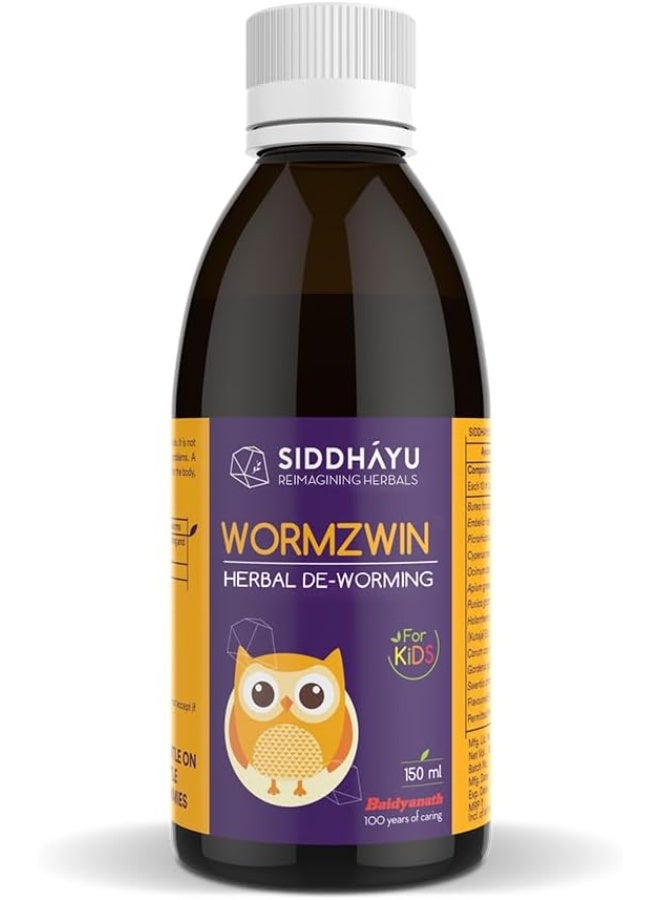 SIDDHAYU WORMZWIN SYP 150ML - Image 1