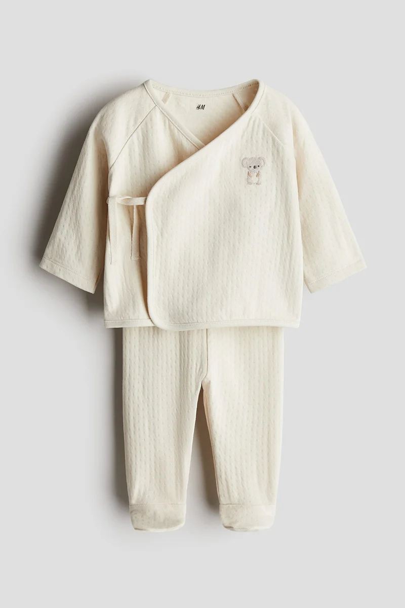 H&M 2-piece cotton jersey set