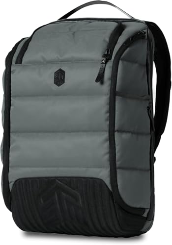 STM Dux 16L Backpack - Slim, Rugged, Comfortable, Innovative, Versatile, 360 Degree Protective Backpack for Men & Women, Fits up to a 16" Laptop Plus a Tablet Sleeve - Grey - Image 1