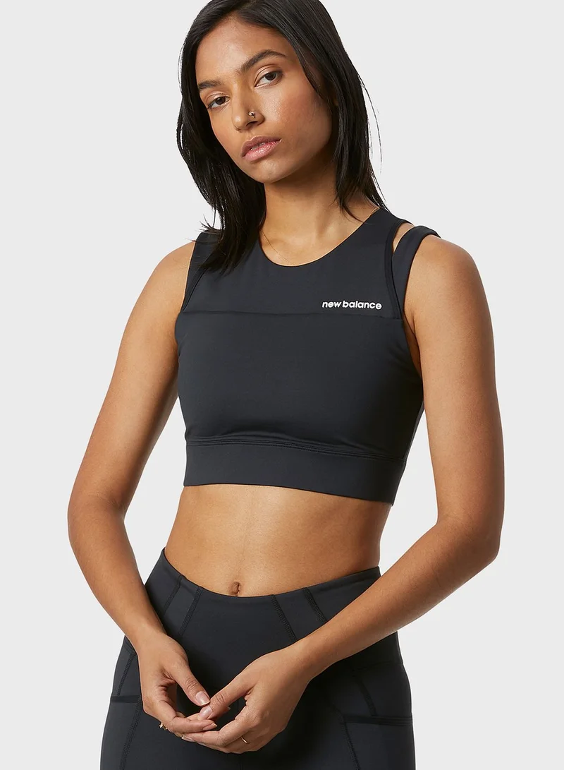 New Balance Shape Shield Cropped Bra