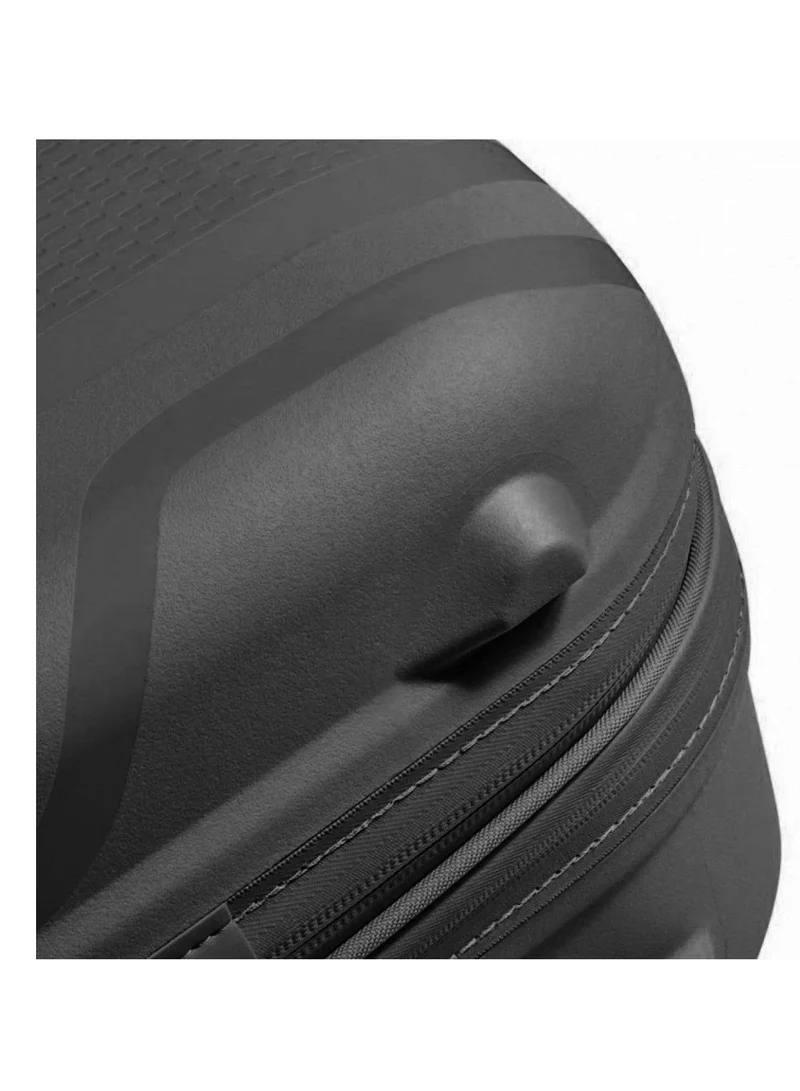 DELSEY Paris Clavel 83cm Hardcase 4 Double Wheel Expandable Check-In Luggage Trolley Black