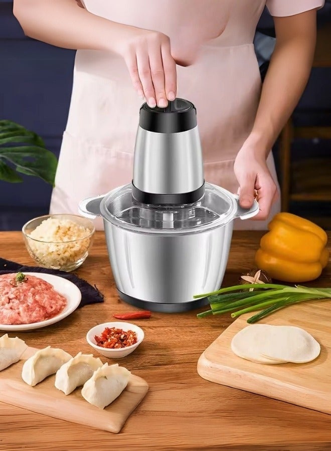 Gold Crest Electric Meat Grinder 3.0 L 400 W Silver - Image 1