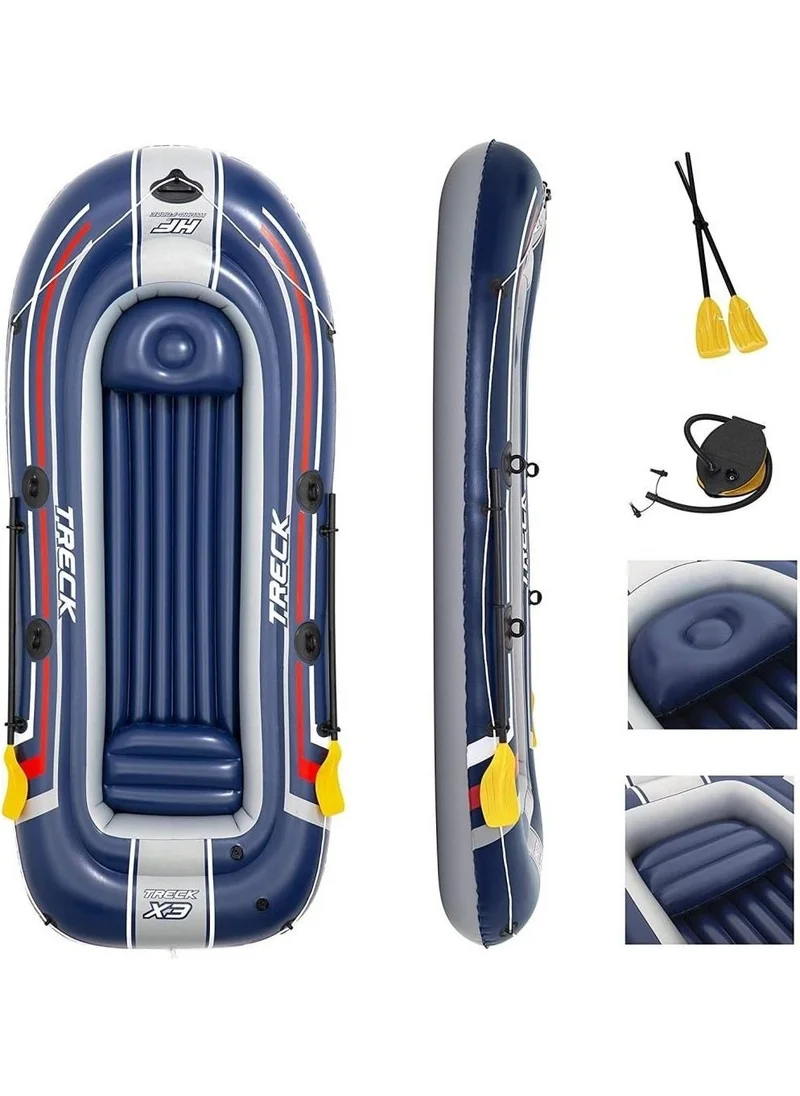 Bestway Hydro Force Treck X3 3+1 Person Boat 61110