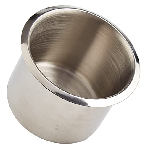 Brybelly Small, Single Standard Stainless Steel Drop-in Cup Holder by Brybelly - Image 1