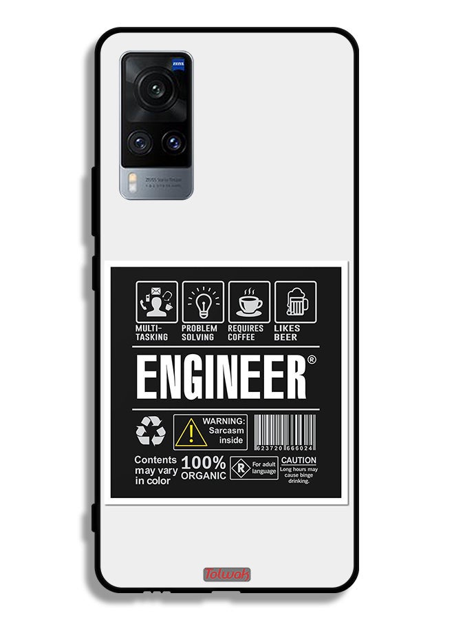 Tolwak Vivo X60 Protective Case Cover Engineer Sticker - Image 2