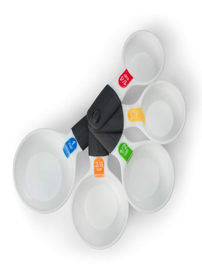 GoodCook 20315 Touch Dry Measuring Cup Set, Multi, White - Image 2