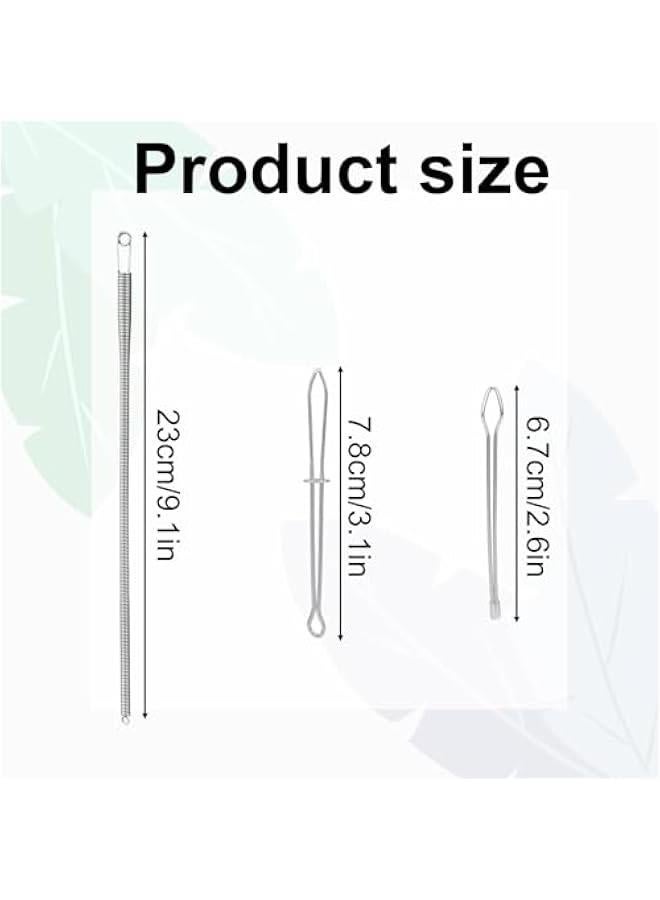 Arabest 12pcs Rope Threader, 3 Designs DIY Rope Threader Clips Spring Drawstring Puller Tools Bodkin Easy Elastic Band Insertion Loop Turner Sewing Tool for Hoodies Sweatpants Jackets Pants - Image 2