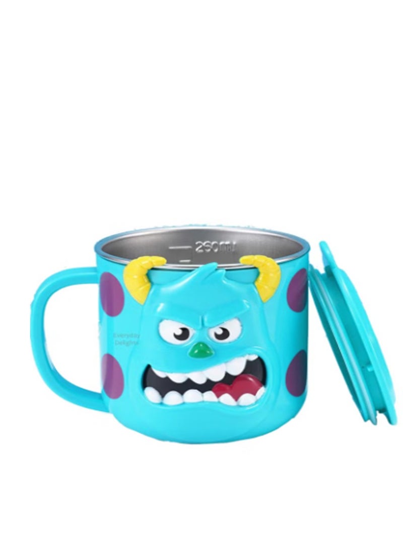 Disney Pixar Disney Cup Water and Coffee Insulation Stainless Steel Blue Mickey Mouse Princess  - Image 2