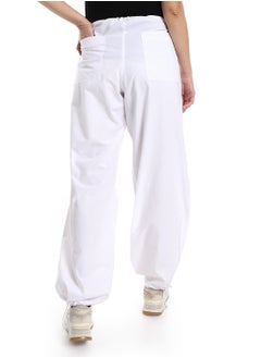 Wide Trousers With Elastic At The Waist-White - pzsku/Z7172B3A66ED8182D1E77Z/45/_/1709740723/6bcc47f1-bf30-453b-95fa-dc2c269ab058