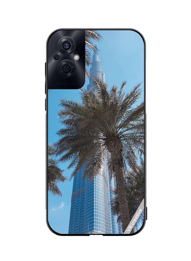 VR CREATIVE Protective Case Cover For Oppo Reno8 Z Royal Burj Khalifa Design Multicolour - Image 1