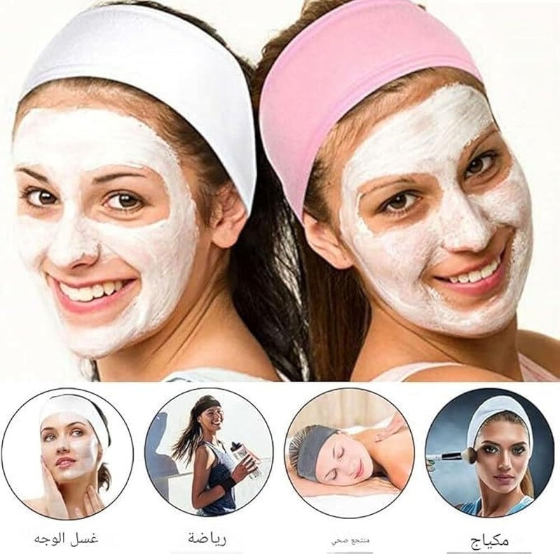 Adjustable Skincare Headband - Perfect for Makeup, Face Wash, Home Spa - Image 5