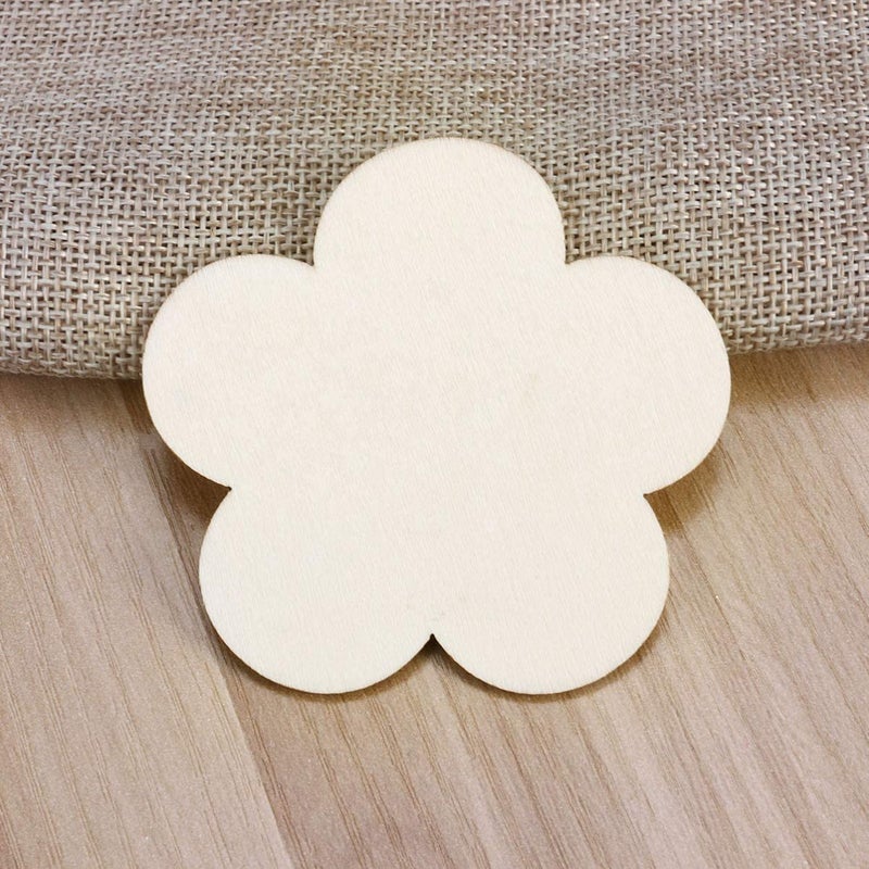 Snoogg MDF Wood Board for Art and Craft for Resin Art, Mandala, Model Building, Dollhouse Décor, Painting DIY Plaque Artist Painting, Model Building, Dollhouse Décor Size 10 Inch Pack-15 - Image 5