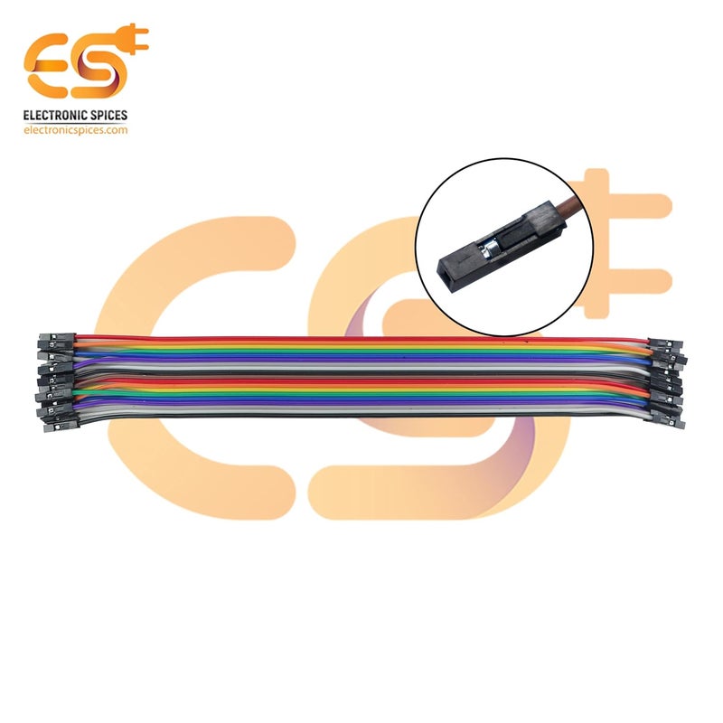 Electronicspices لوحة تجميع بدون لحام 400 نقطة ربط مع 60 سلك توصيل (20 سم) (ذكر-أنثى، أنثى-أنثى، ذكر-ذكر) للتجارب مع تصميمات الدوائر - Image 4